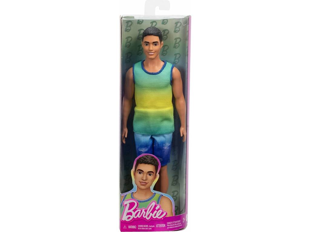 Barbie Fashionista Bambola Ken con maglietta senza maniche