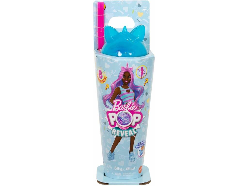 Barbie Pop Reveal Frullati di animali, unicorno e accessori