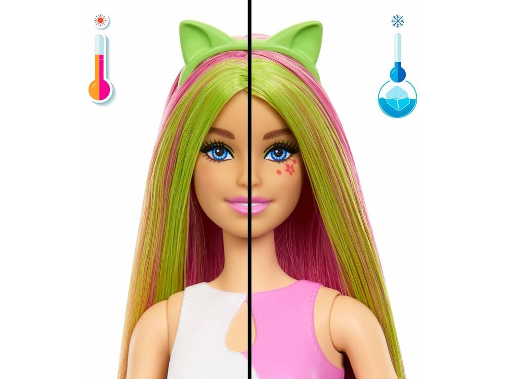 Barbie Pop Reveal Frullati di animali Bambola, Cucciolo e Accessori