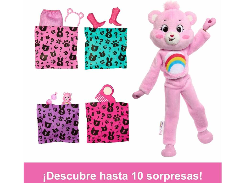 Barbie Cutie Reveal Orsetti del Cuore con Costume Mimosa