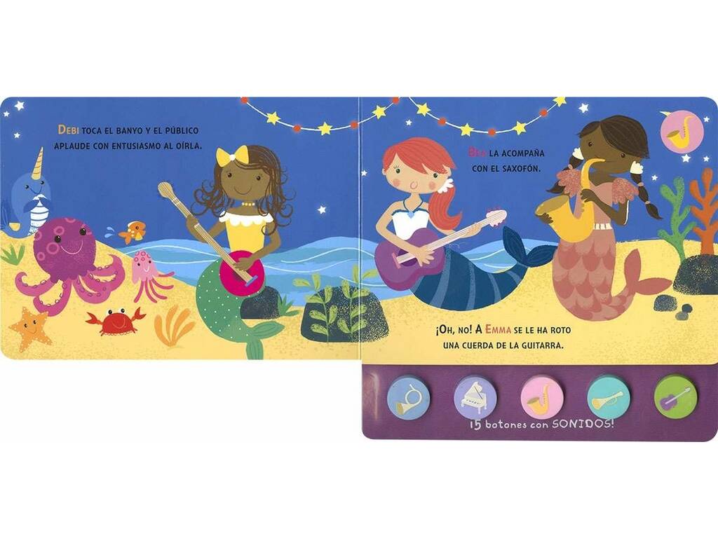 Libro Cinque suoni Le sirene con i pulsanti