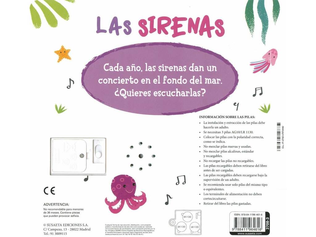 Libro Cinque suoni Le sirene con i pulsanti