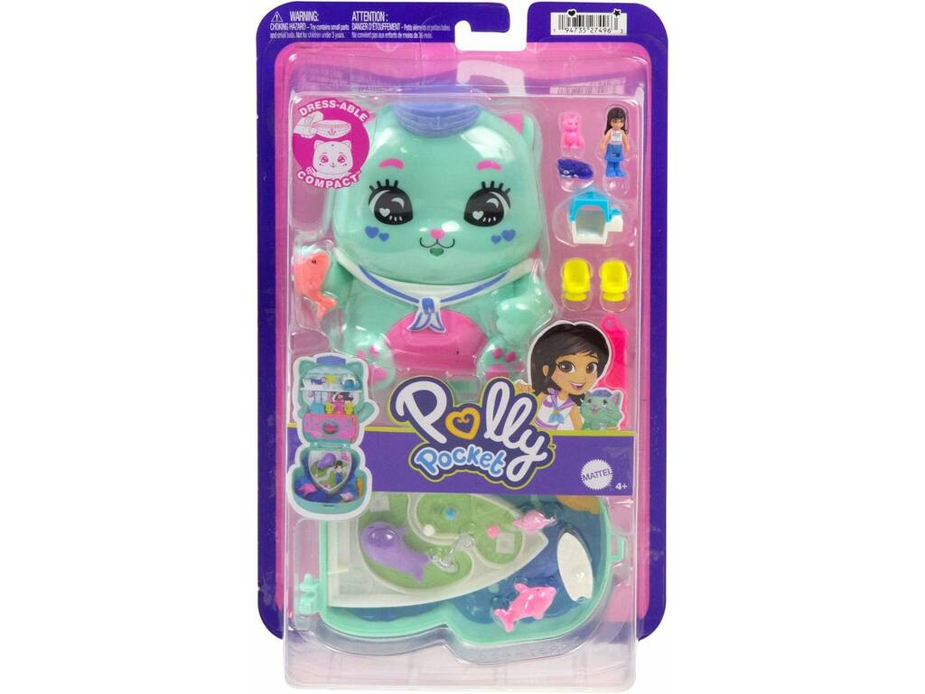 Polly Pocket Astuccio Animale con figura e accessori