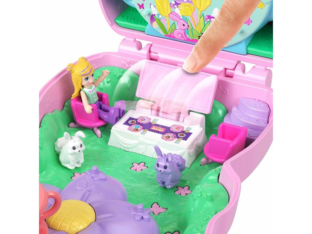 Polly Pocket Astuccio Animale con figura e accessori
