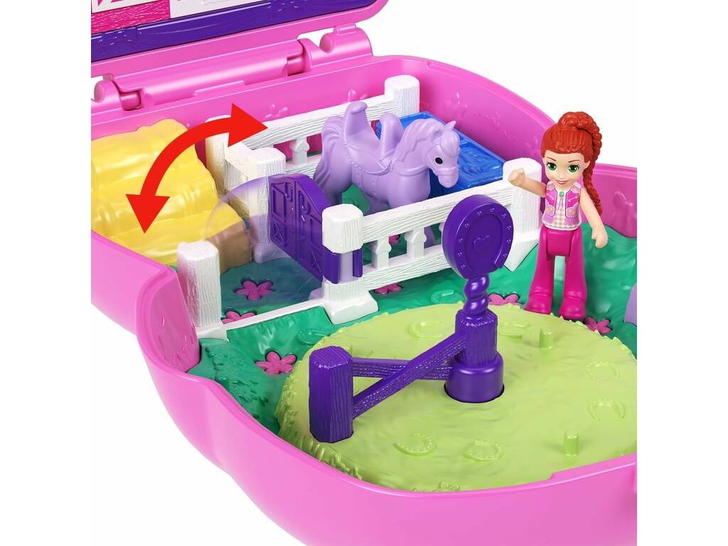 Polly Pocket Astuccio Animale con figura e accessori