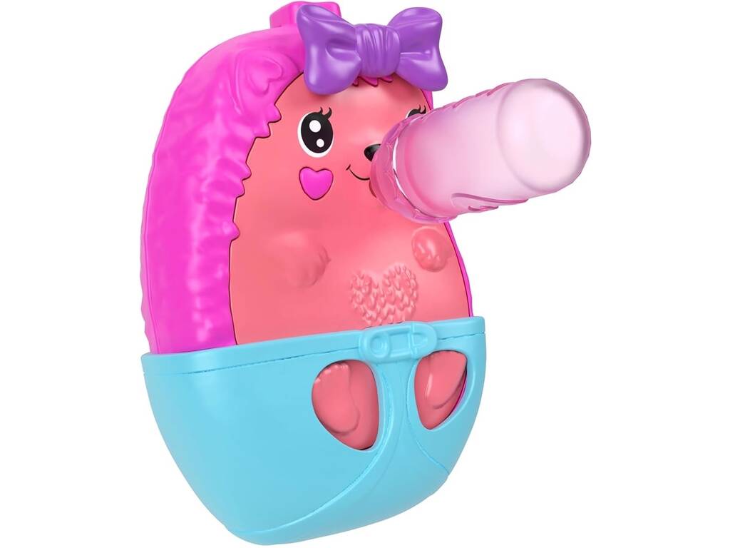 Polly Pocket Playset Borsa Mamma e Bebè riccio 2 in 1
