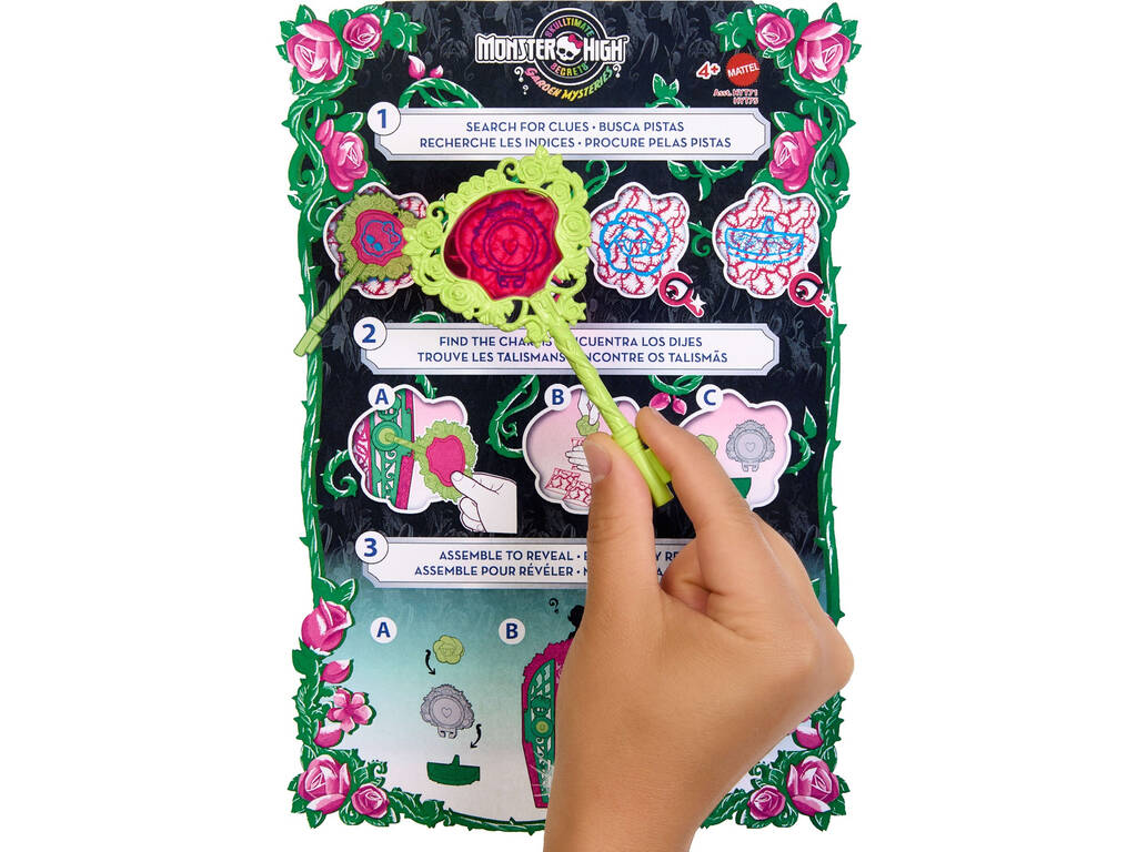 Poupée Monster High Skulltimate Secrets Garden Mysteries Venus McFlytrap avec armoire