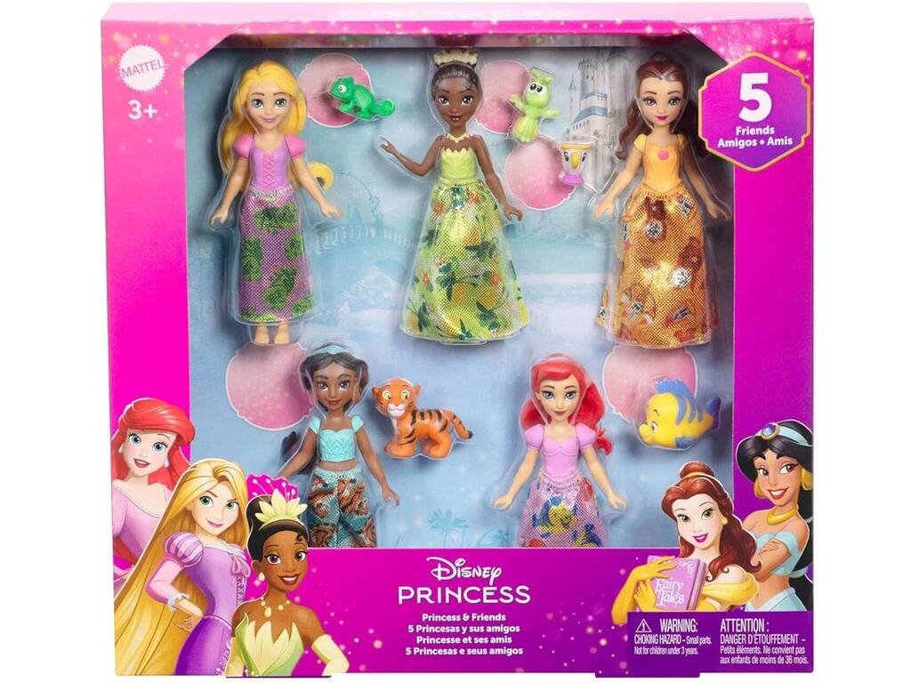 Disney Principesse Pack 5 Principesse e Amici