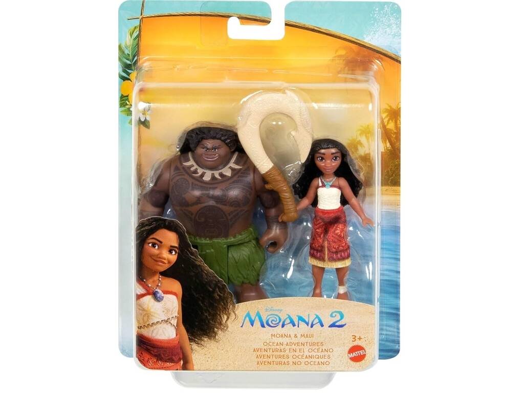 Vaiana 2 Pack Aventuras Oceánicas con Vaiana y Maui