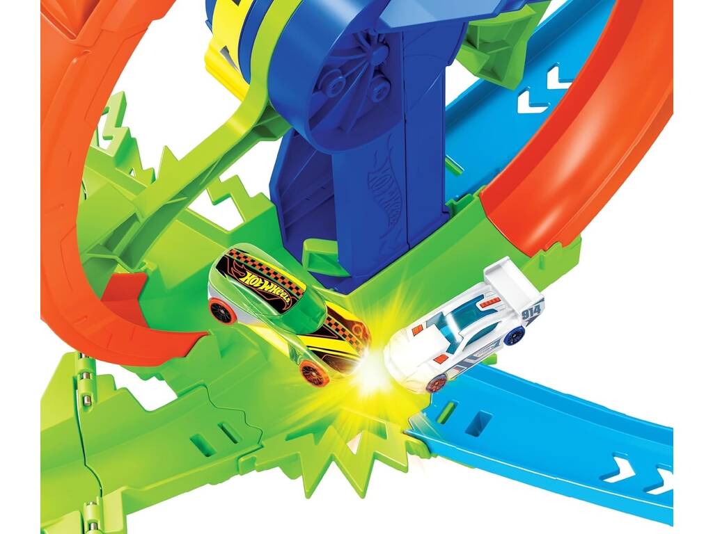 Hot Wheels Stunt Tracks Turbine Challenge Circuit