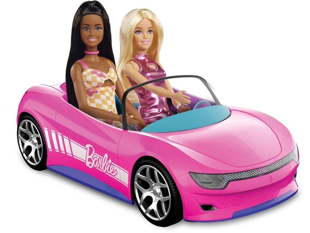 Hot Wheels RC Veicolo telecomandato decappottabile rosa Barbie