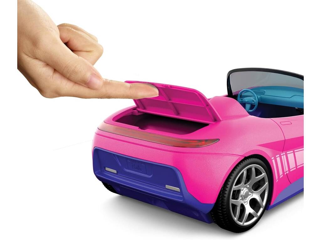 Hot Wheels RC Veicolo telecomandato decappottabile rosa Barbie