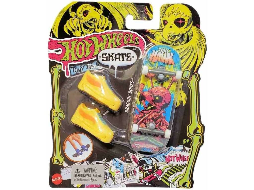 Hot Wheels Skate Tony Hawk Neon Pack Skate con scarpe da ginnastica