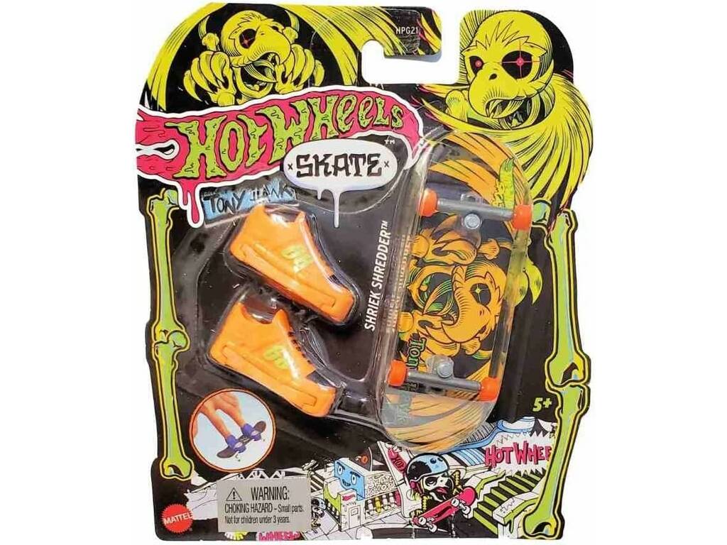 Hot Wheels Skate Tony Hawk Neon Pack Skate con scarpe da ginnastica