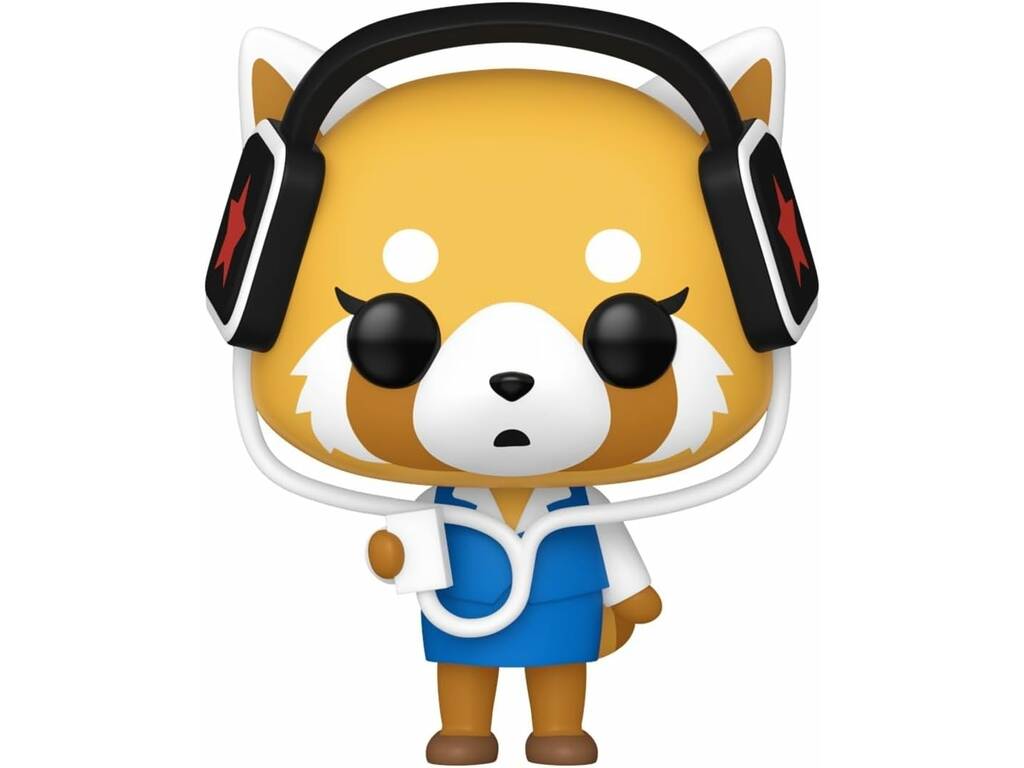 Funko Pop Aggretsuko By Sanrio Figura Aggretsuko con cuffie