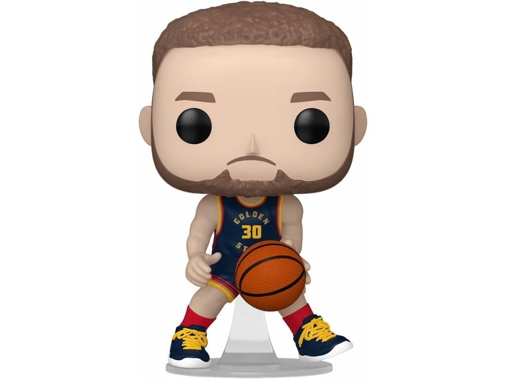 Funko Pop Basket NBA Golden State Warriors Figura di Stephen Curry