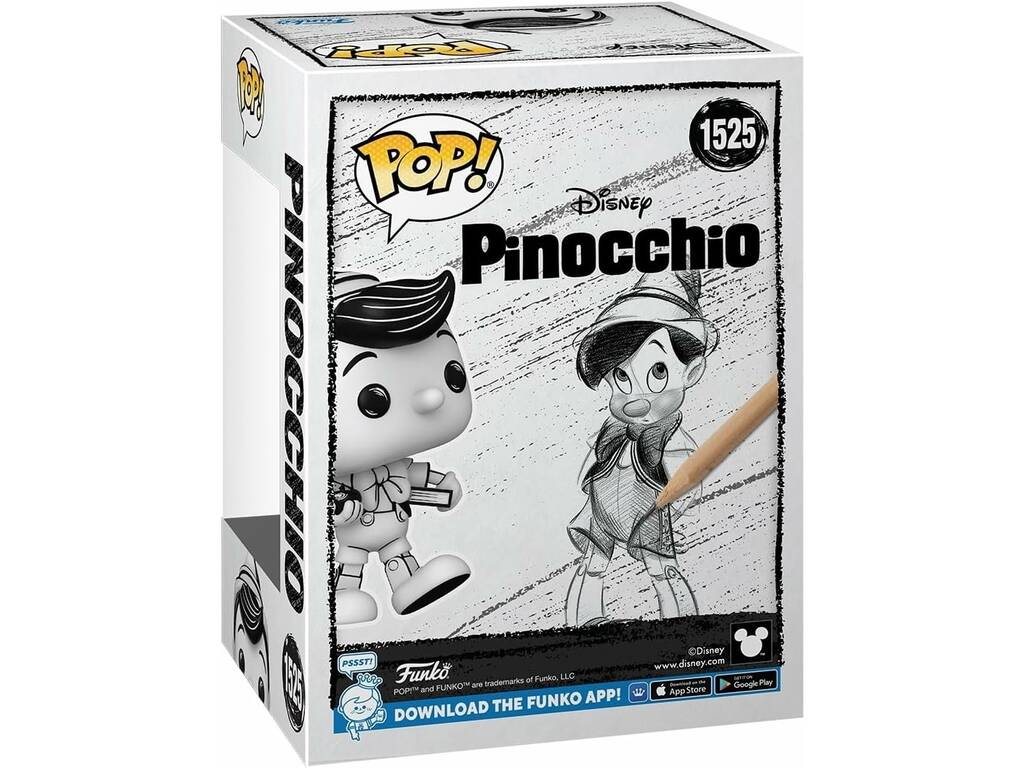 Funko Pop Disney Pinocchio Figure Pinocchio esquissée