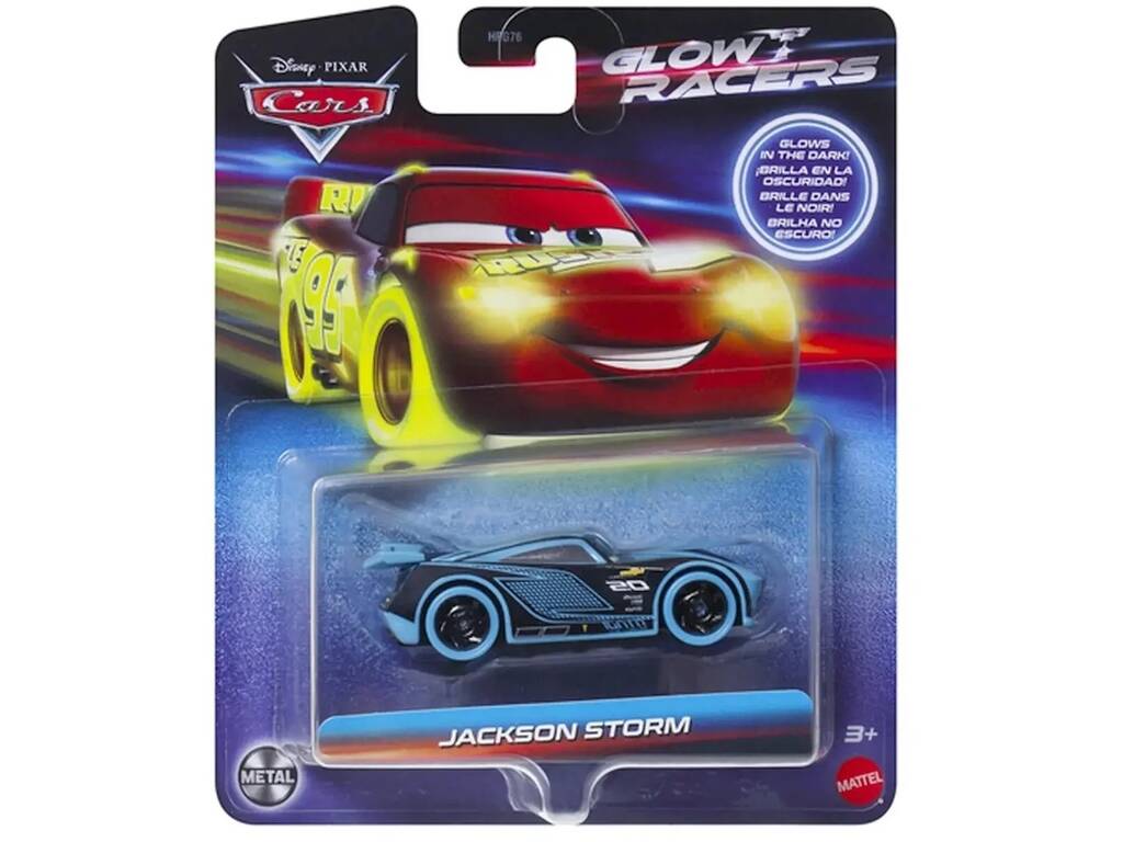 Cars Auto di Metal Glow Racers