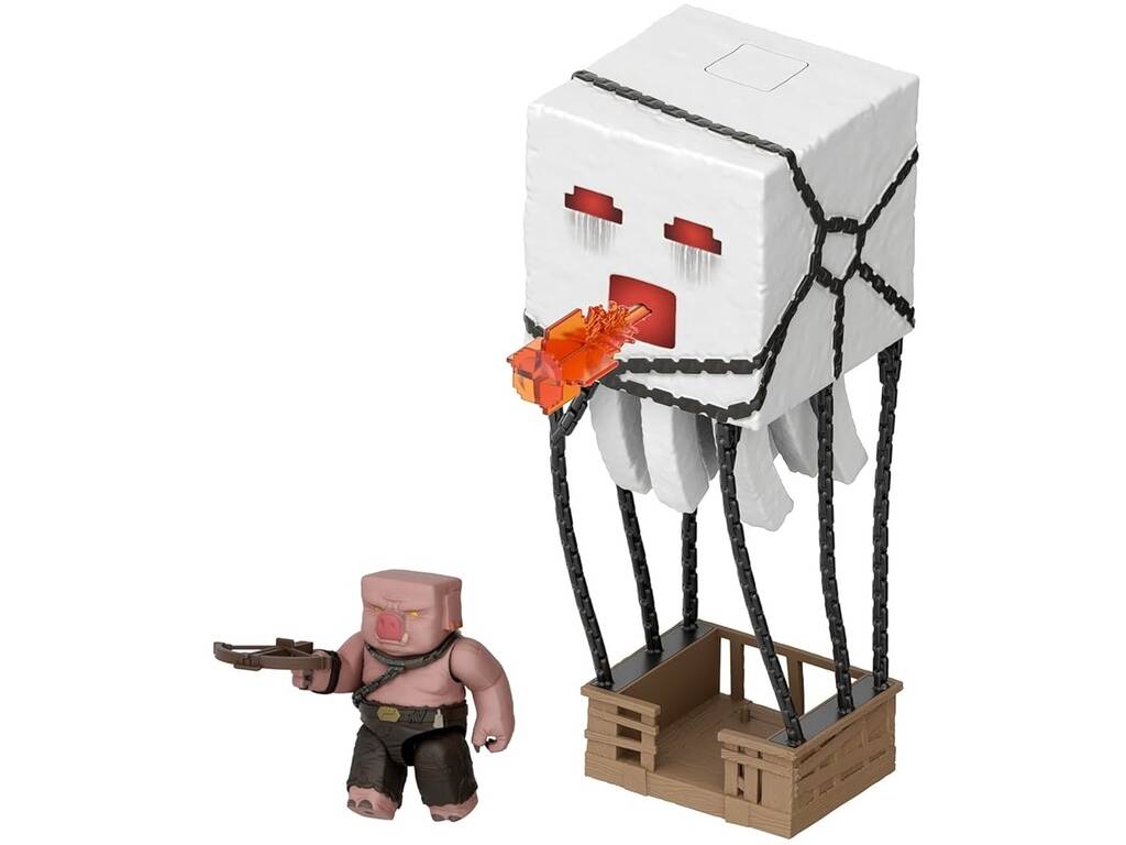 Minecraft Movie Ghast d'attacco con Proiettili