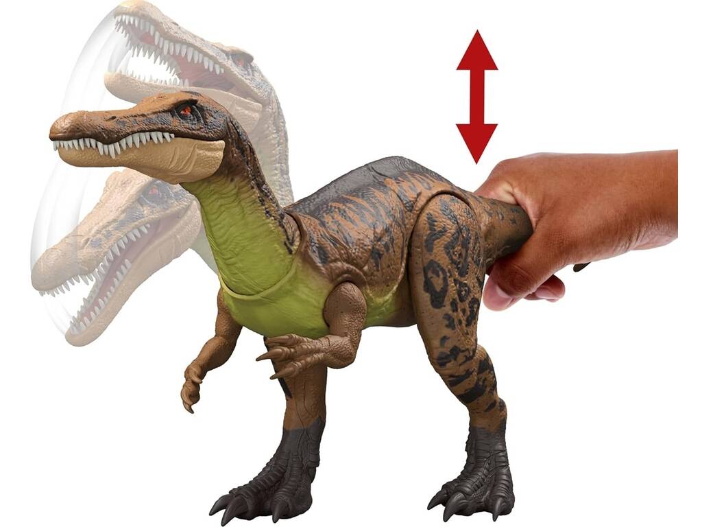 Jurassic World Chaos Theory Figura Suchomimus Tracciatori Giganti da 36 cm