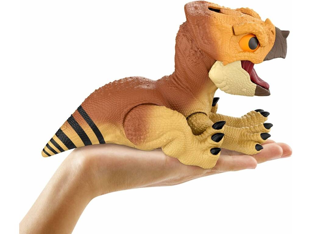 Jurassic World Rebirth Figurine Aquilops Dolores Protecteur Primigenio de 23 cm avec sons
