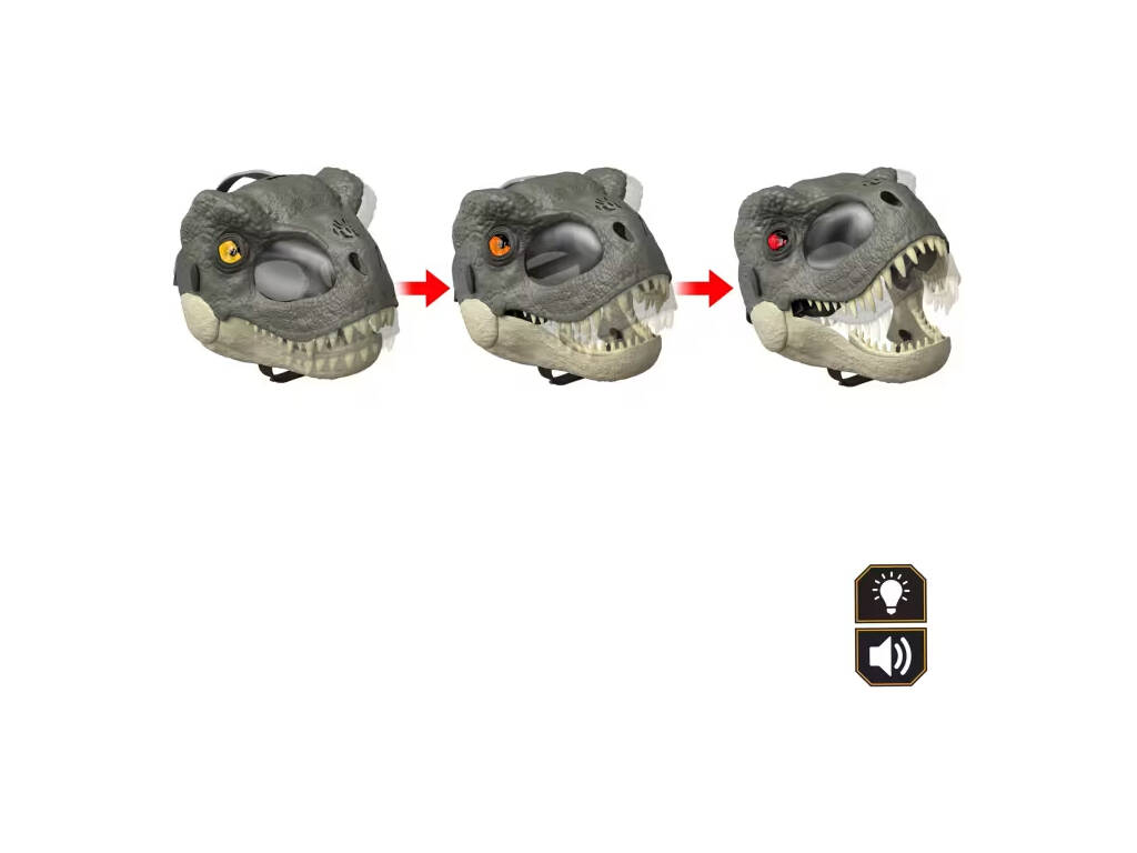 Jurassic World Maschera Deluxe Tyrannossaurus Rex