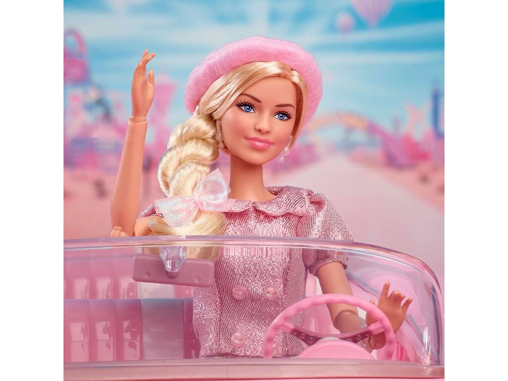 Barbie The Movie Poupée Barbie avec béret rose