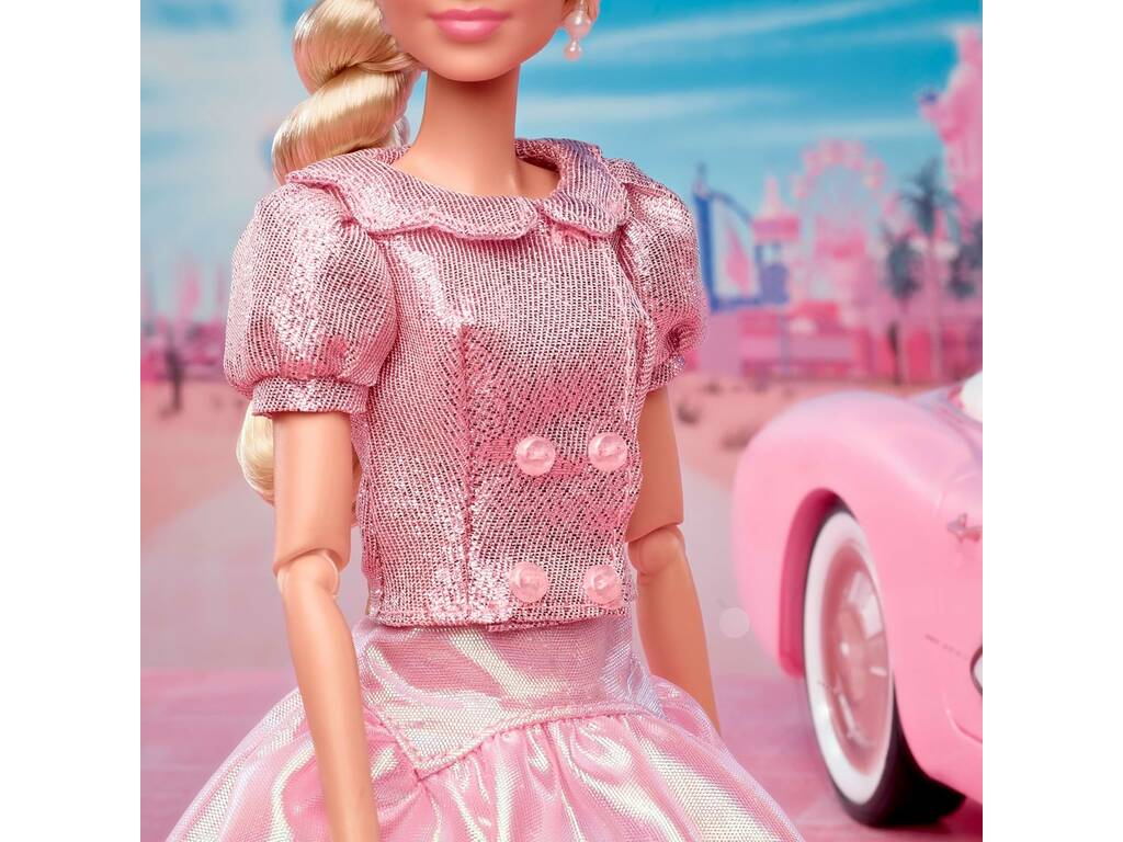 Barbie The Movie Poupée Barbie avec béret rose