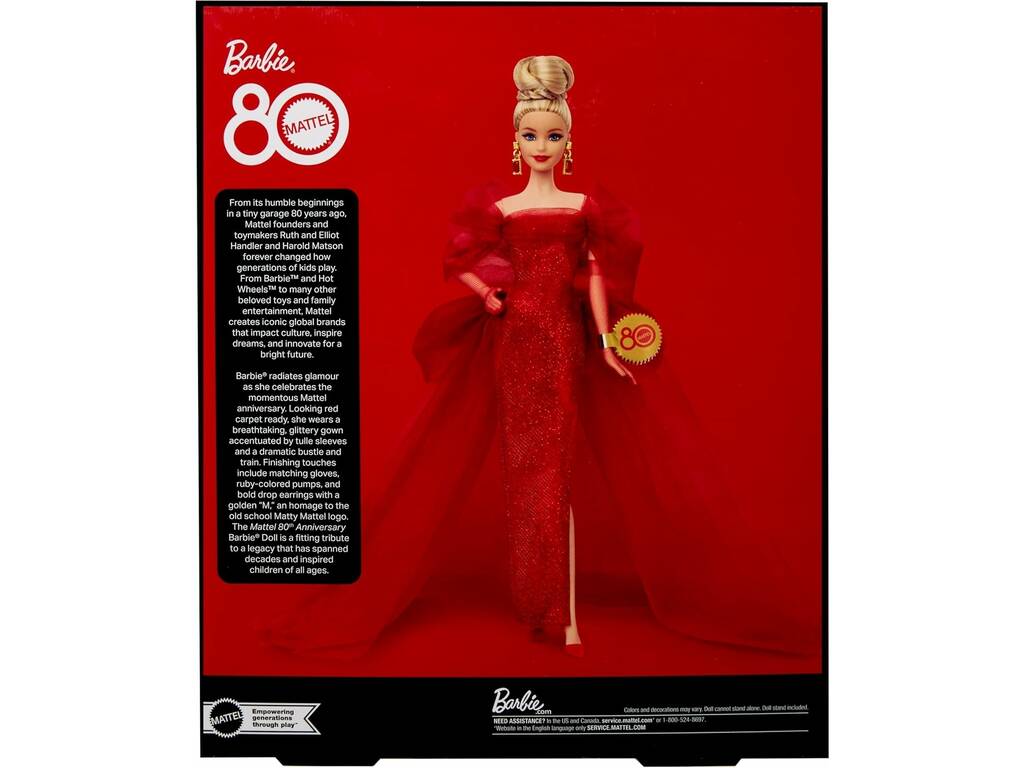 Barbie Signature Bambola 80° Anniversario