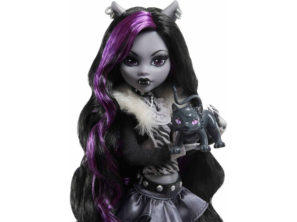 Monster High Reel Drama Bambola Clawdeen Wolf