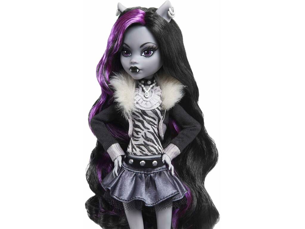 Monster High Reel Drama Bambola Clawdeen Wolf