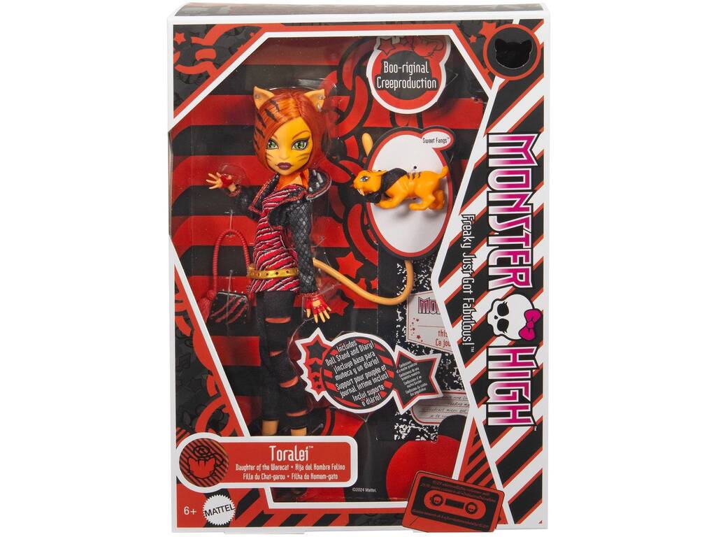 Monster High Boo-riginal Creeproduction Boneca Toralei