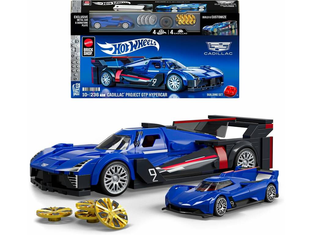 Hot Wheels Speed Series Cadillac Project GTP Hypercar da 236 pezzi