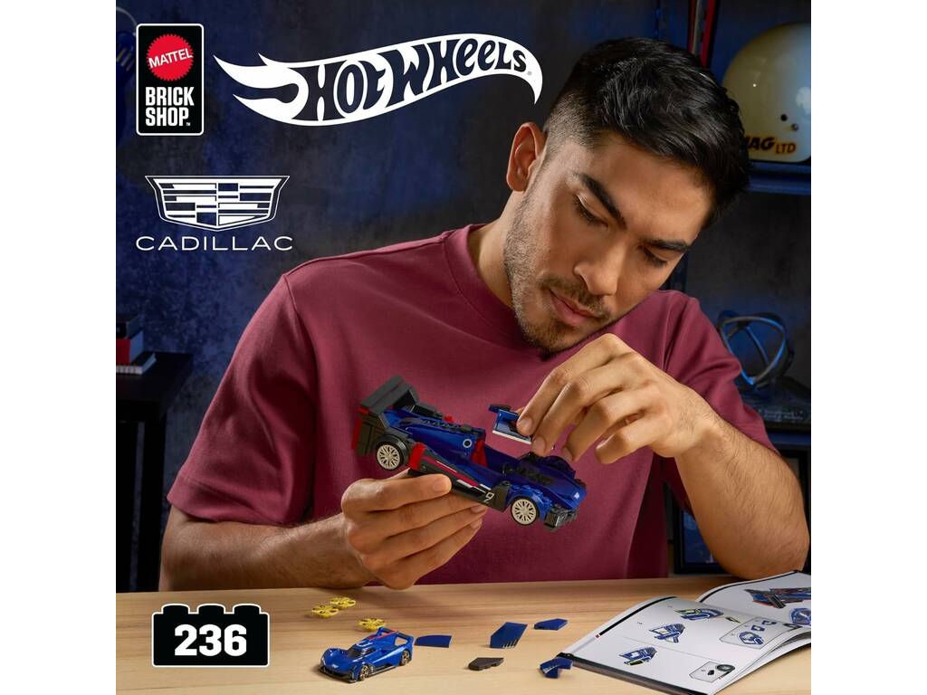 Hot Wheels Speed Series Cadillac Project GTP Hypercar da 236 pezzi