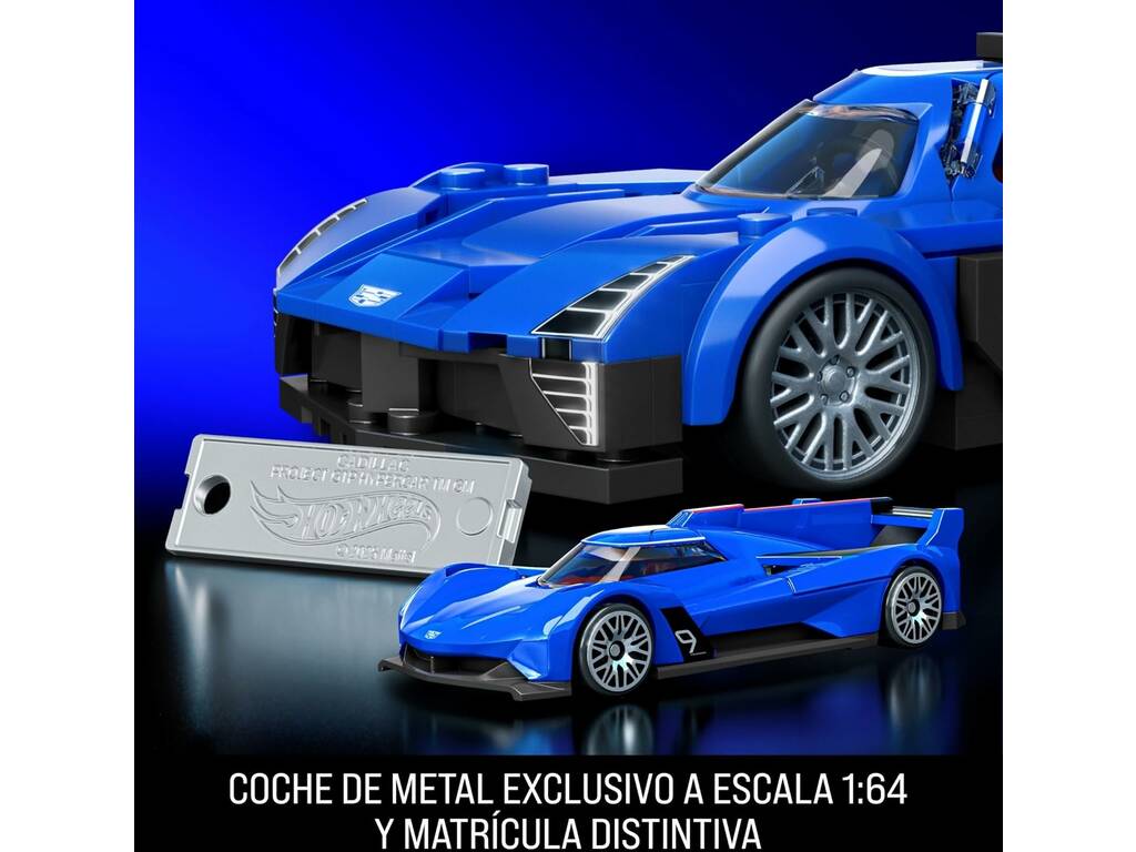Hot Wheels Speed Series Cadillac Project GTP Hypercar da 236 pezzi