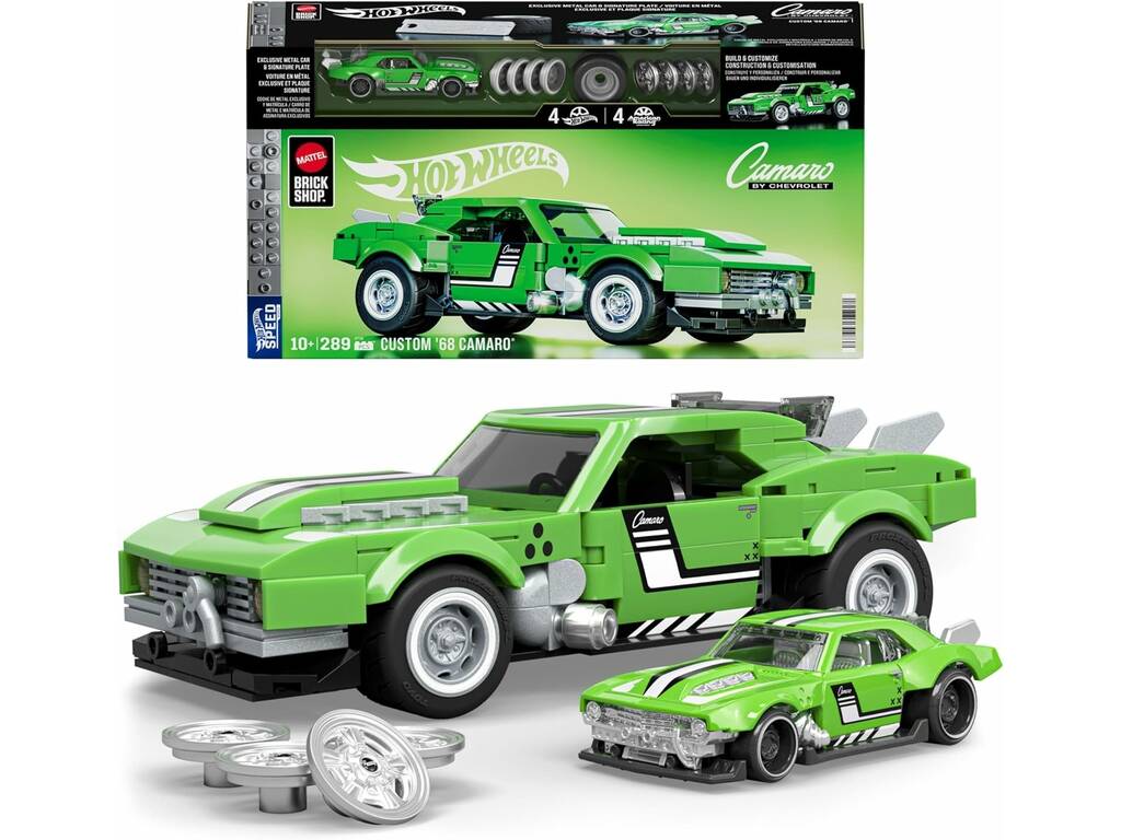 Hot Wheels Speed Series Custom 68 Camaro da 289 pezzi