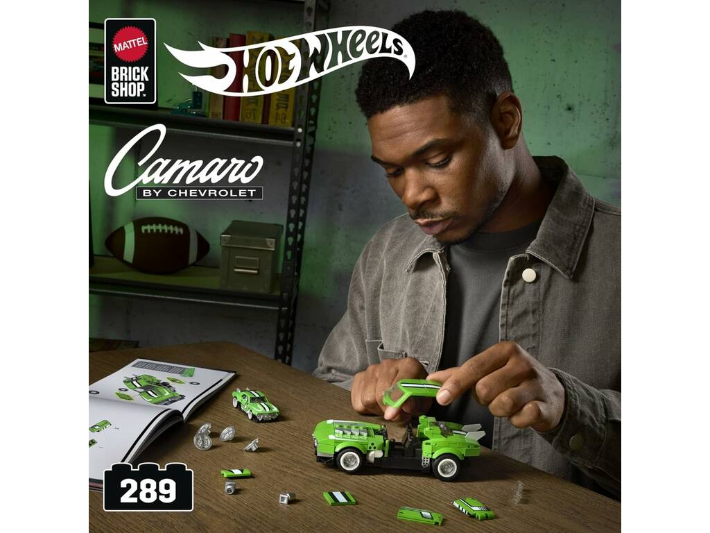 Hot Wheels Speed Series Custom 68 Camaro da 289 pezzi