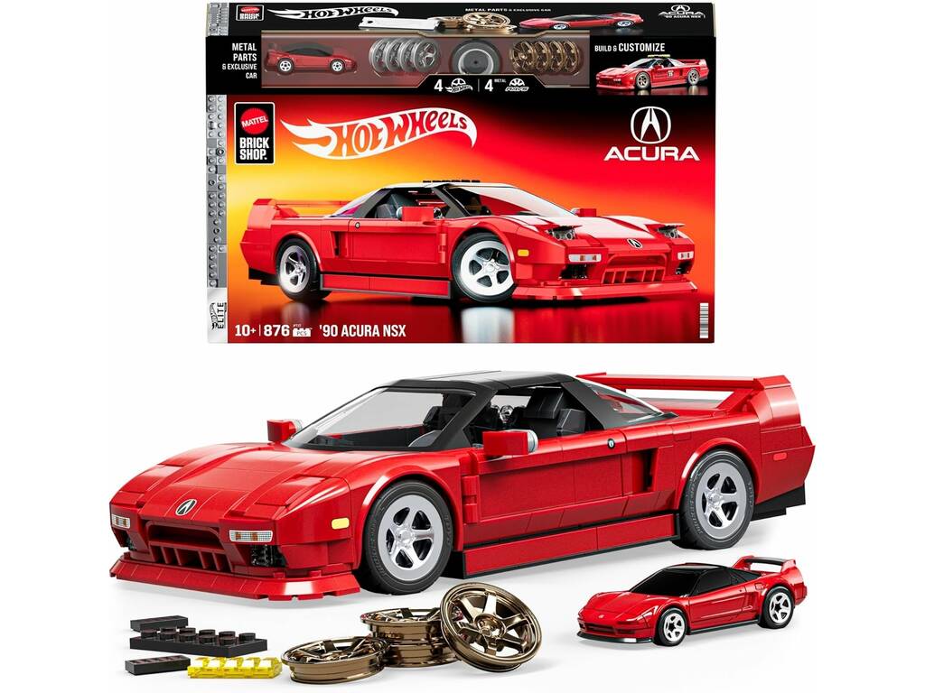 Hot Wheels Elite Series 90 Acura NSX da 876 pezzi