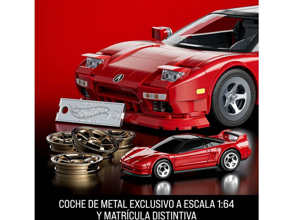 Hot Wheels Elite Series 90 Acura NSX da 876 pezzi