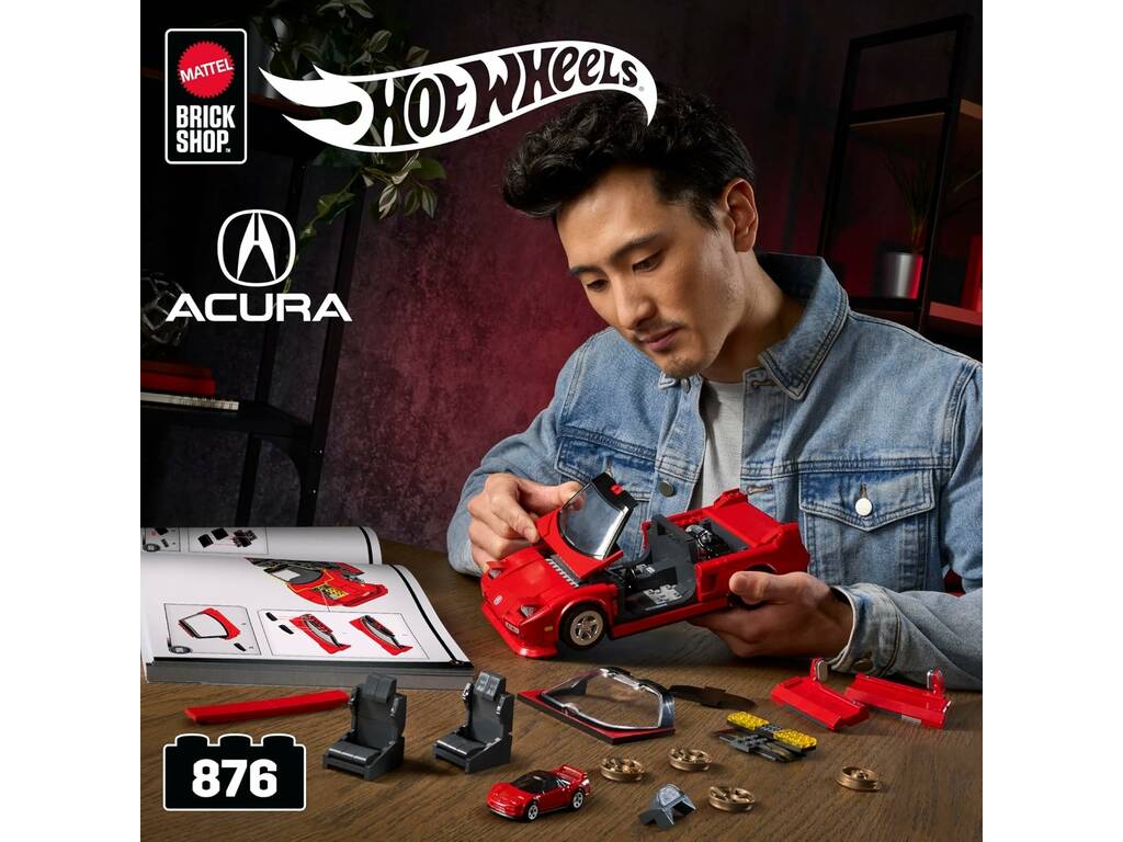 Hot Wheels Elite Series 90 Acura NSX da 876 pezzi