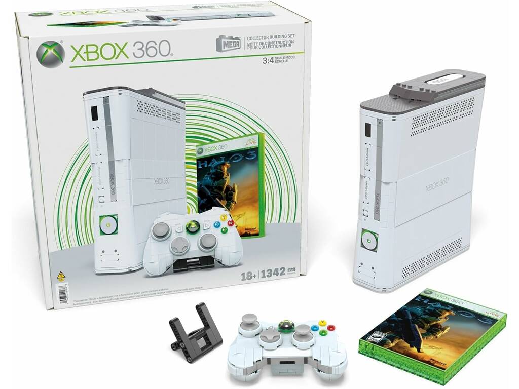 Mega Xbox 360 costruibile con accessori