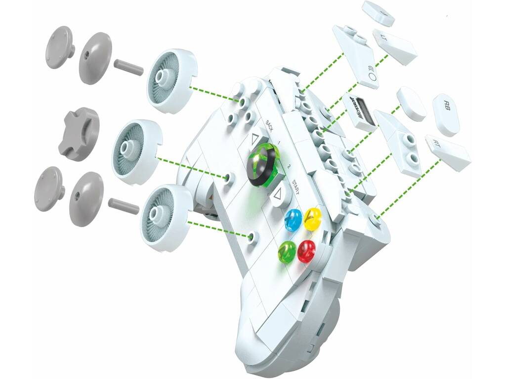 Mega Xbox 360 costruibile con accessori