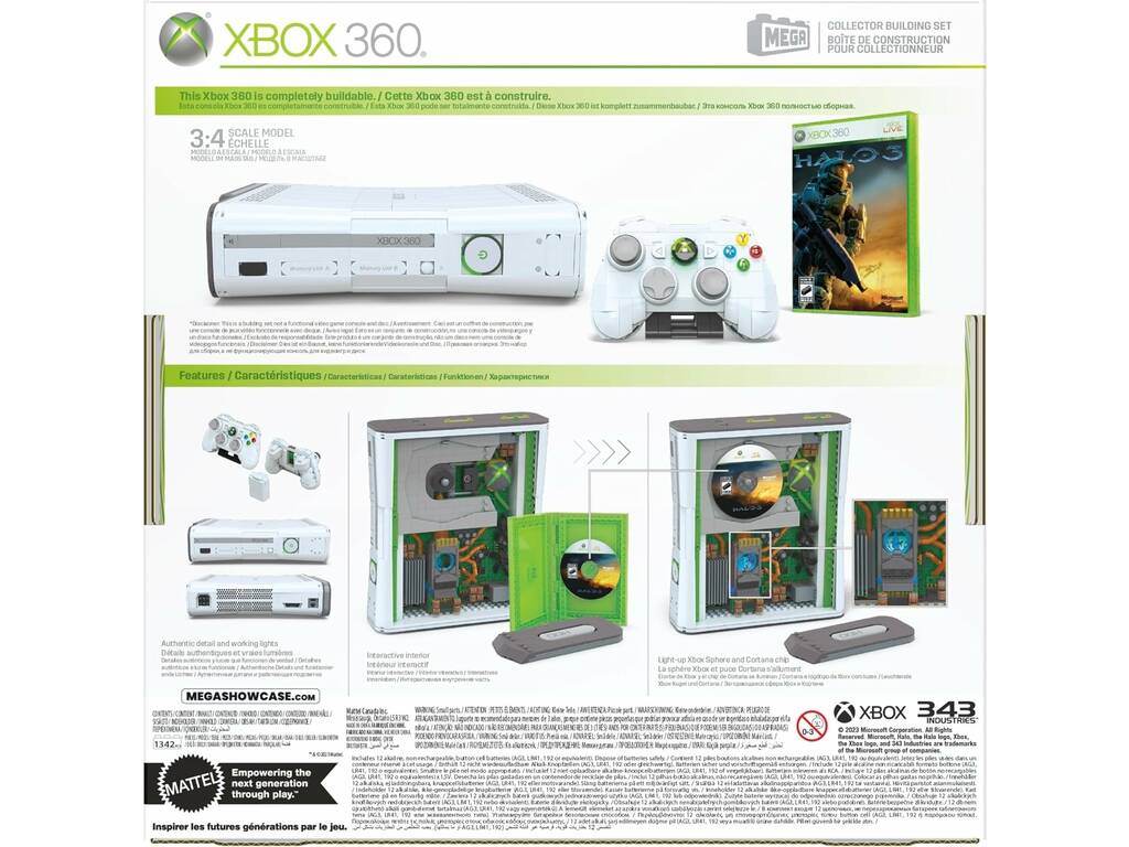 Mega Xbox 360 costruibile con accessori
