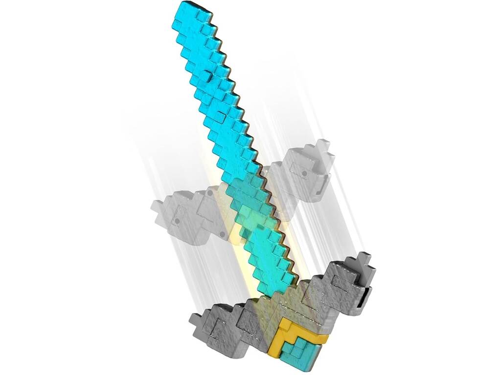 Épée transformable Minecraft Movie 2 en 1