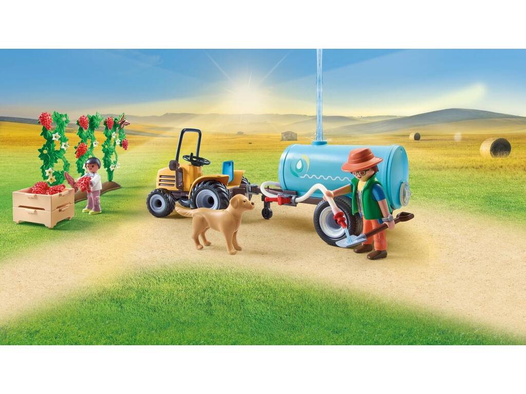 Playmobil Country Trattore e autocisterna