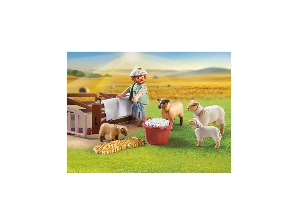 Playmobil Country Pastore con gregge di pecore