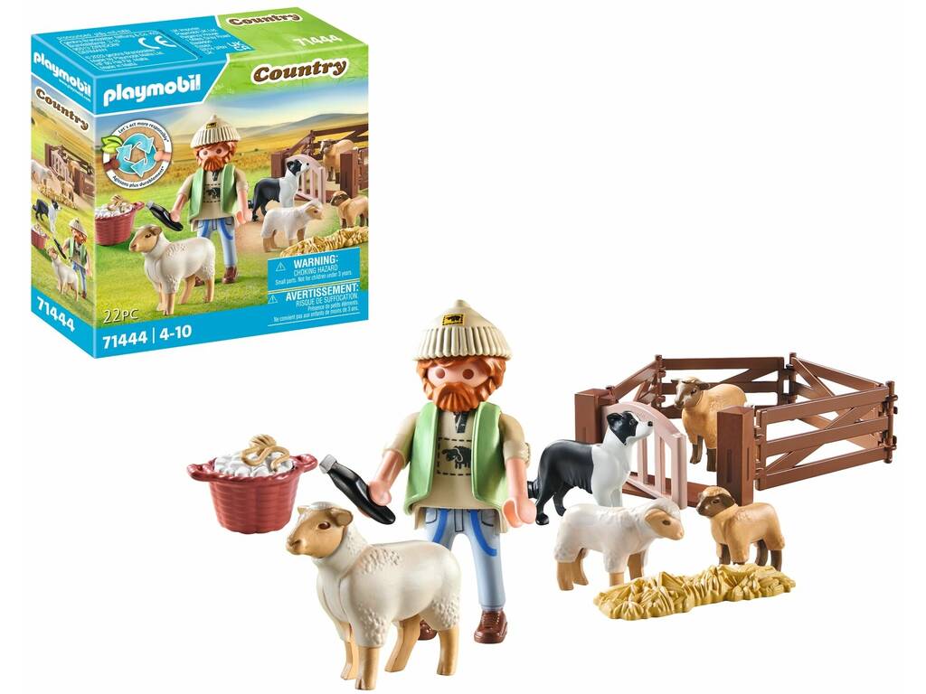 Playmobil Country Pastore con gregge di pecore