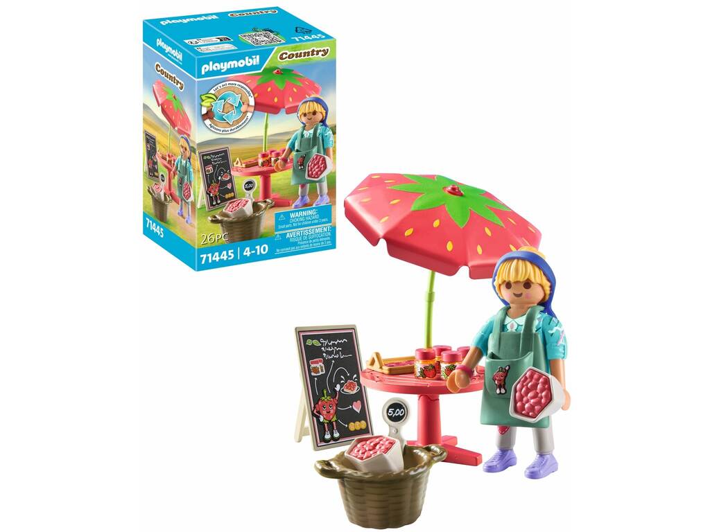 Playmobil Country Stand di marmellata fatta in casa