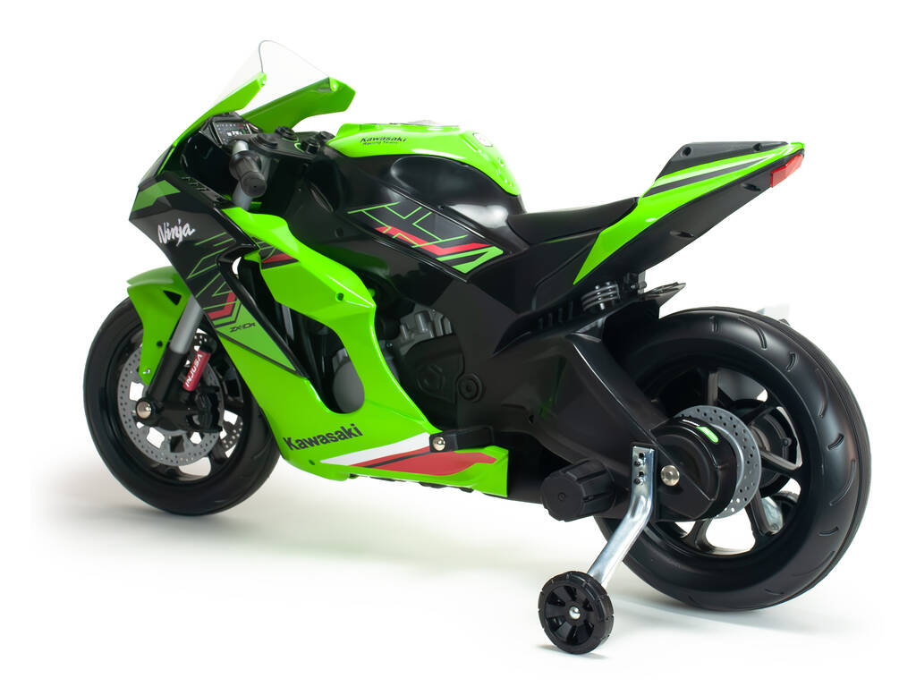 Moto a Batería Kawasaki Ninja ZX R10 Verde de 12V