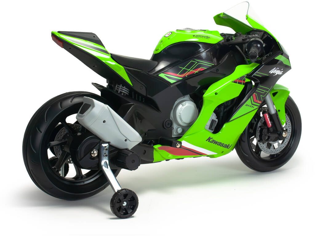 Moto a Batería Kawasaki Ninja ZX R10 Verde de 12V